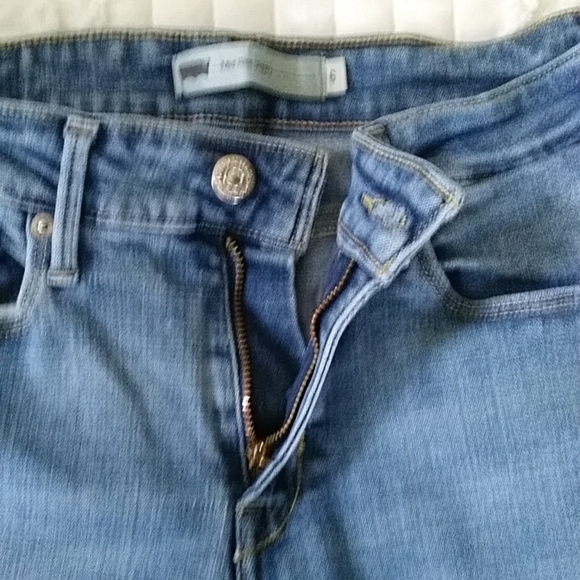 Levi's Mid-Rise Skinny Jeans Blue 6M - Picture 11 of 16